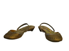 M-Squitos Gold & Green Sandals