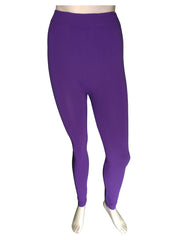 Exi Girls’ Purple Leggings, Size Medium