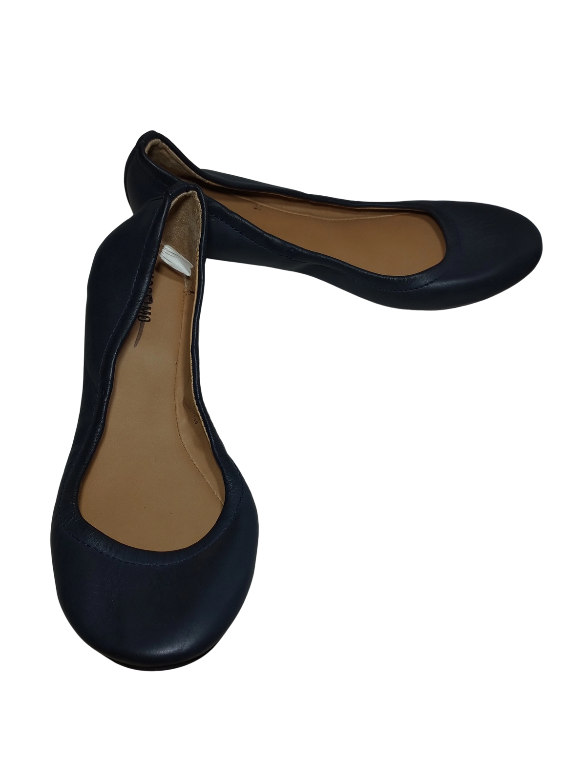 Mossimo Supply Co Women’s Navy Flats with Curved Design - Size 6