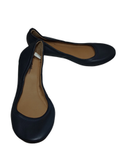 Mossimo Supply Co Women’s Navy Flats with Curved Design - Size 6