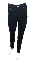 Carmar Girls’ Black High Rise Velour Pants, Size 24