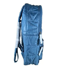 Michael Kors Winnie Medium Quilted Backpack in Dark Chambray