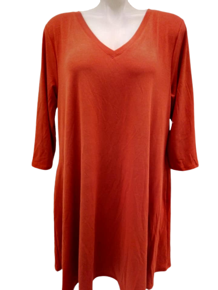 Zenana Premium Orange Blouse