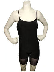 Uptown USA Girls’ Black Bodysuit – Youth Small, Stretch Polyester Spandex Blend