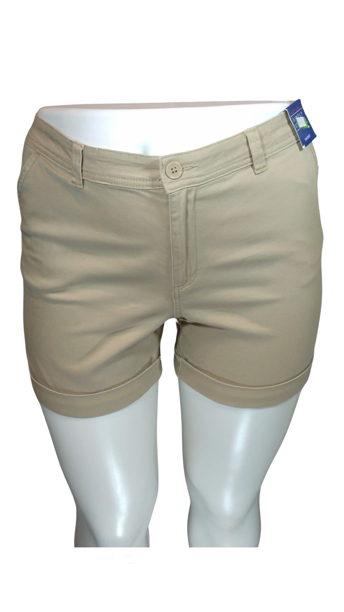 Simply Styled by Sears Women’s Tan Short, Size 14