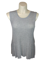 Urban Episode Women’s Grey Sheer Tee Dress, Size Medium