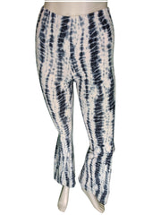 579 Women’s Blue/Cream Tie Dye Pant, Size Medium