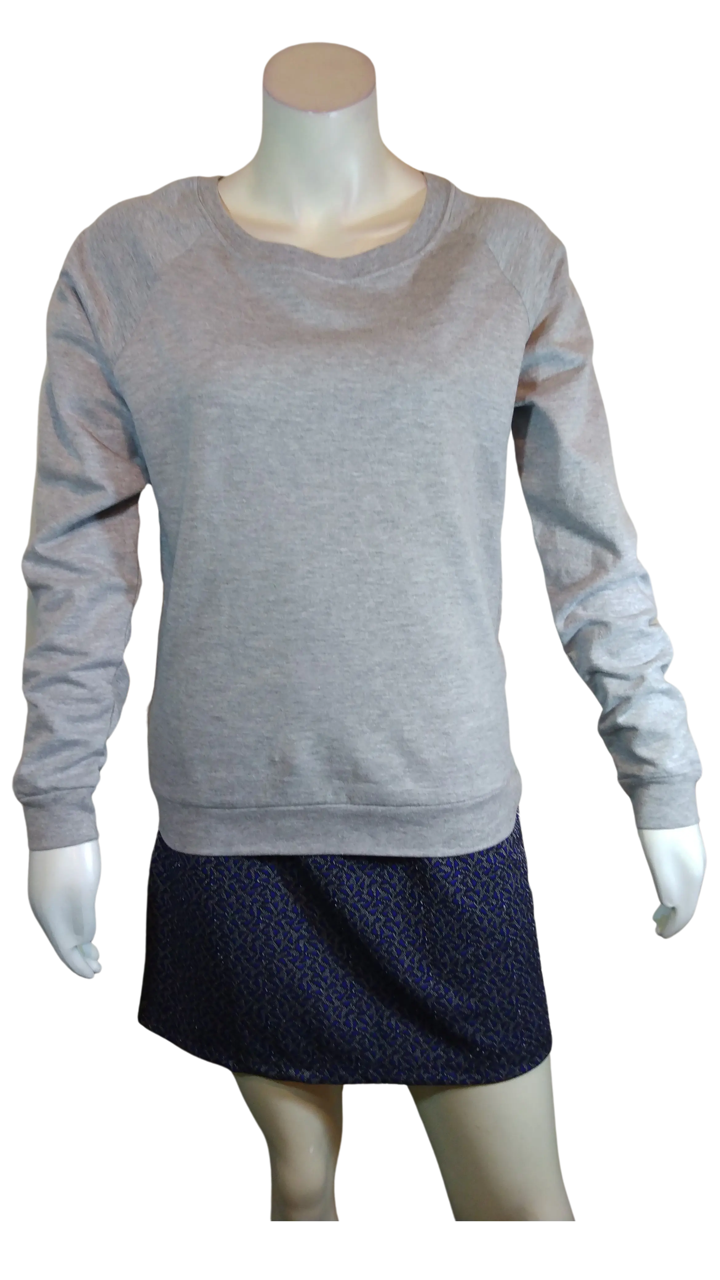 On Fire Women’s Grey Sweatshirt, Size Large