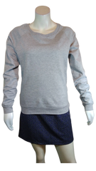 On Fire Women’s Grey Sweatshirt, Size Large