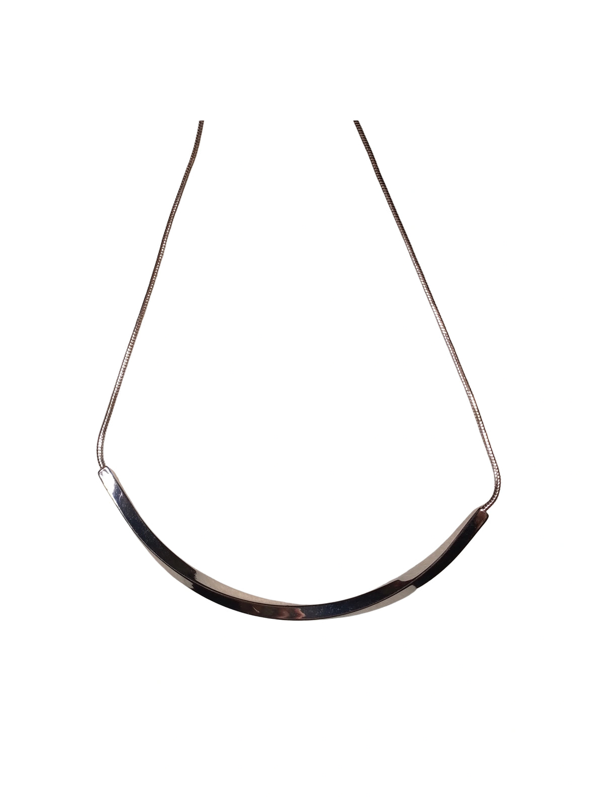 Charter Club Silver Tone Rhinestone Twist Necklace – Elegant Fashion Jewelry for Women