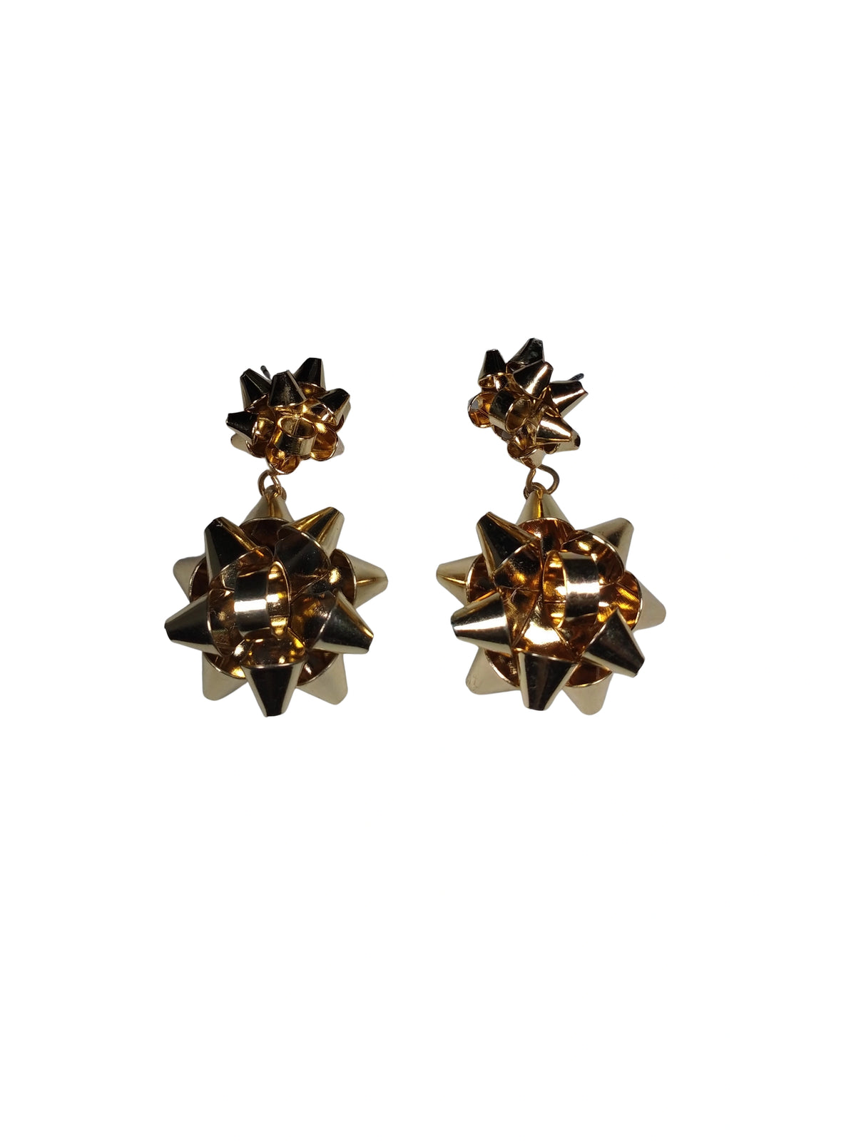 Holiday Lane Gold-Tone Bow Drop Earrings – Elegant Fashion Jewelry for Women