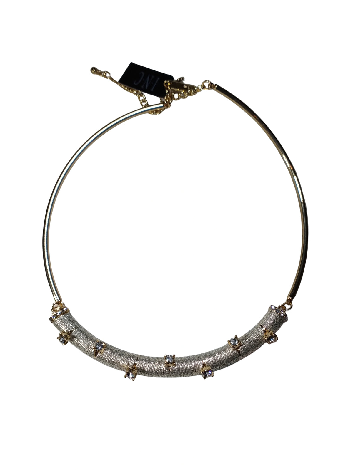 Inc Gold-Tone Rhinestone Wrap Band Necklace Set – Fashion Jewelry for Women