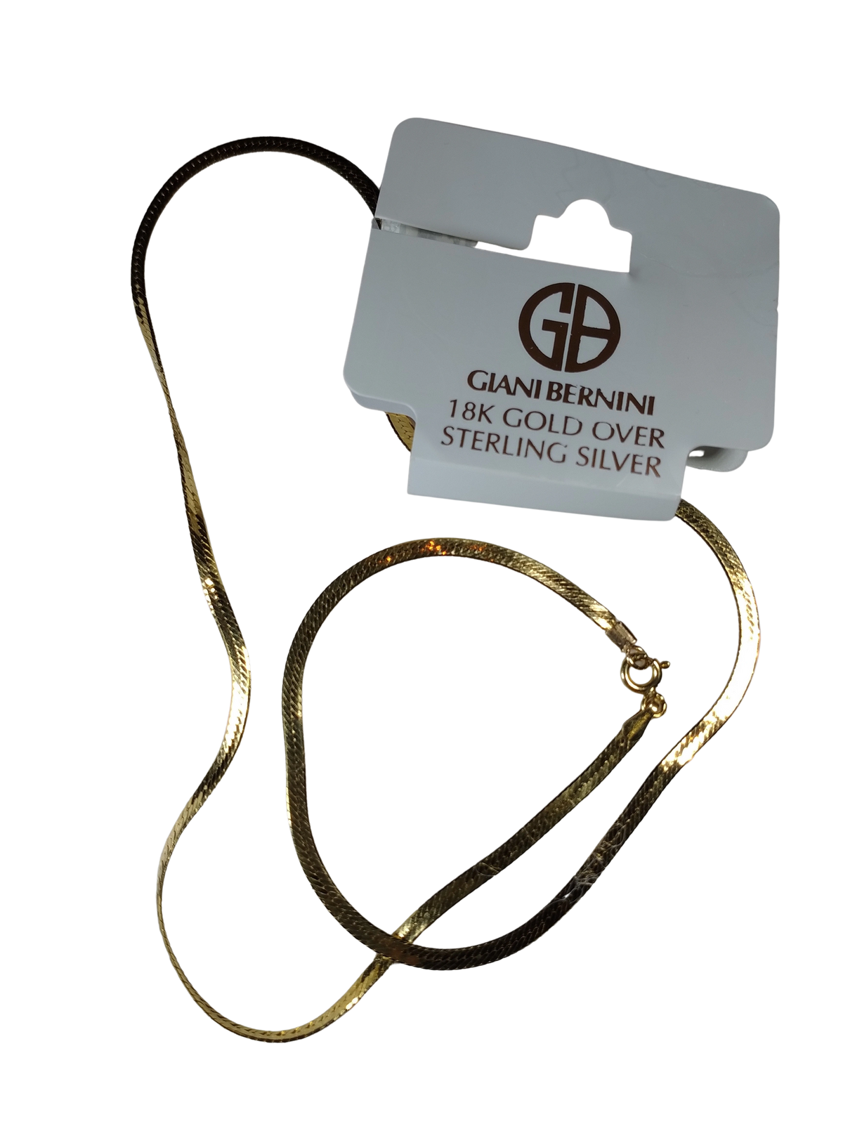 Giani Bernini Gold-Tone Weave Chain Necklace – Elegant Fashion Jewelry for Timeless Style