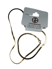 Giani Bernini Gold-Tone Weave Chain Necklace – Elegant Fashion Jewelry for Timeless Style