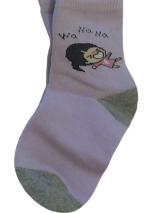 Sunbye Purple/Gray Socks Pair