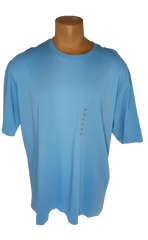 Club Room Men’s Light Blue Short Sleeve Shirt, Size XL