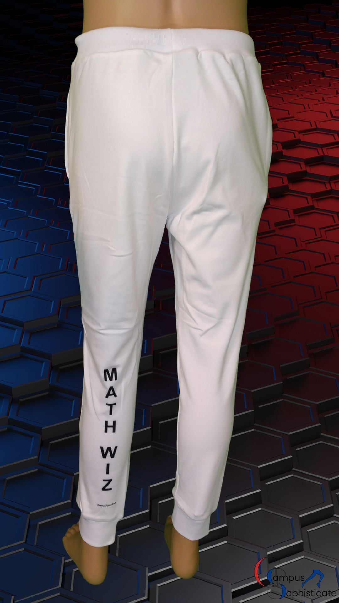 white sweatpants for men​