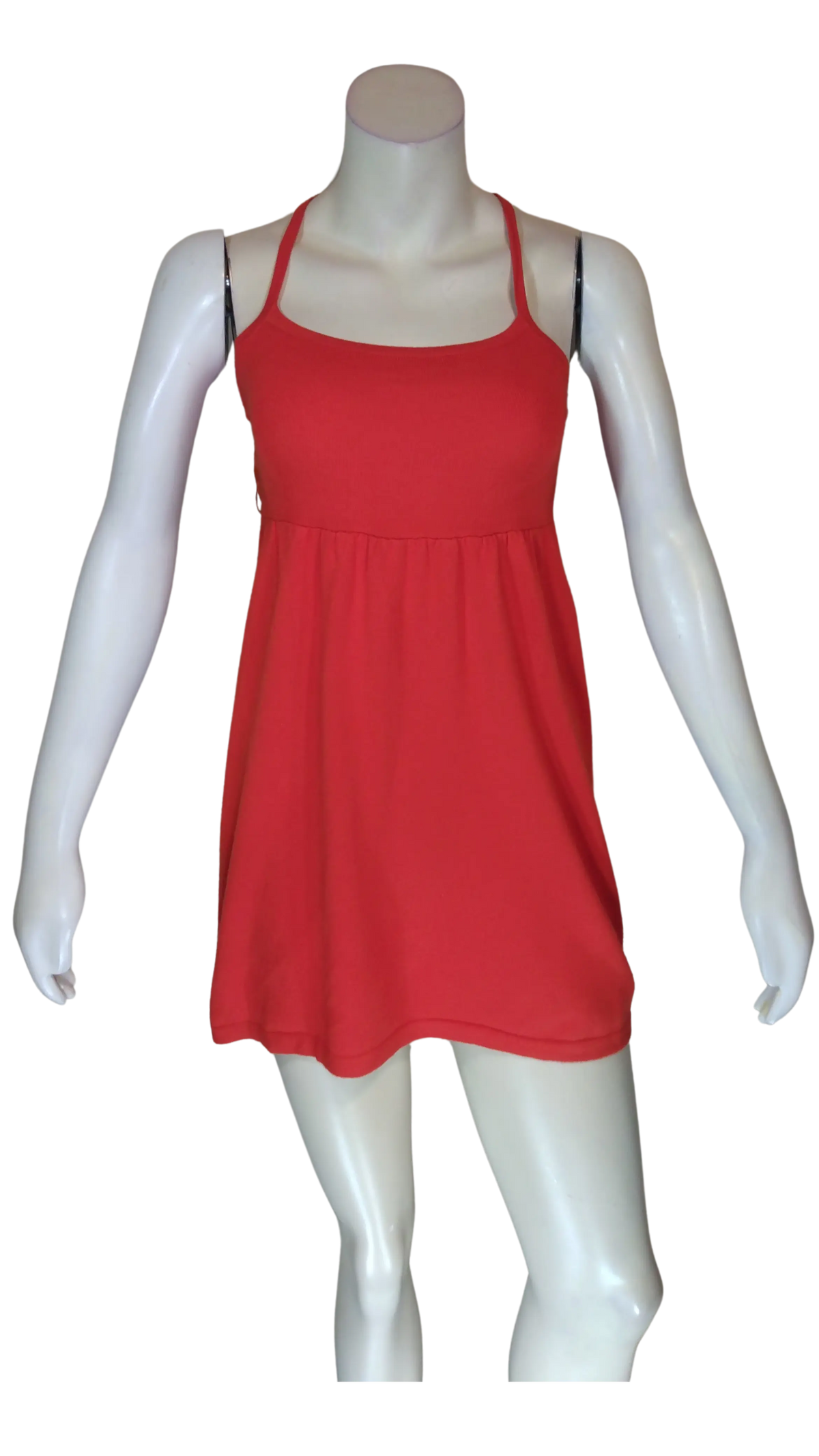 Spicy Girl Women’s Red Knit Crossback Dress, Size Small