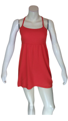 Spicy Girl Women’s Red Knit Crossback Dress, Size Small