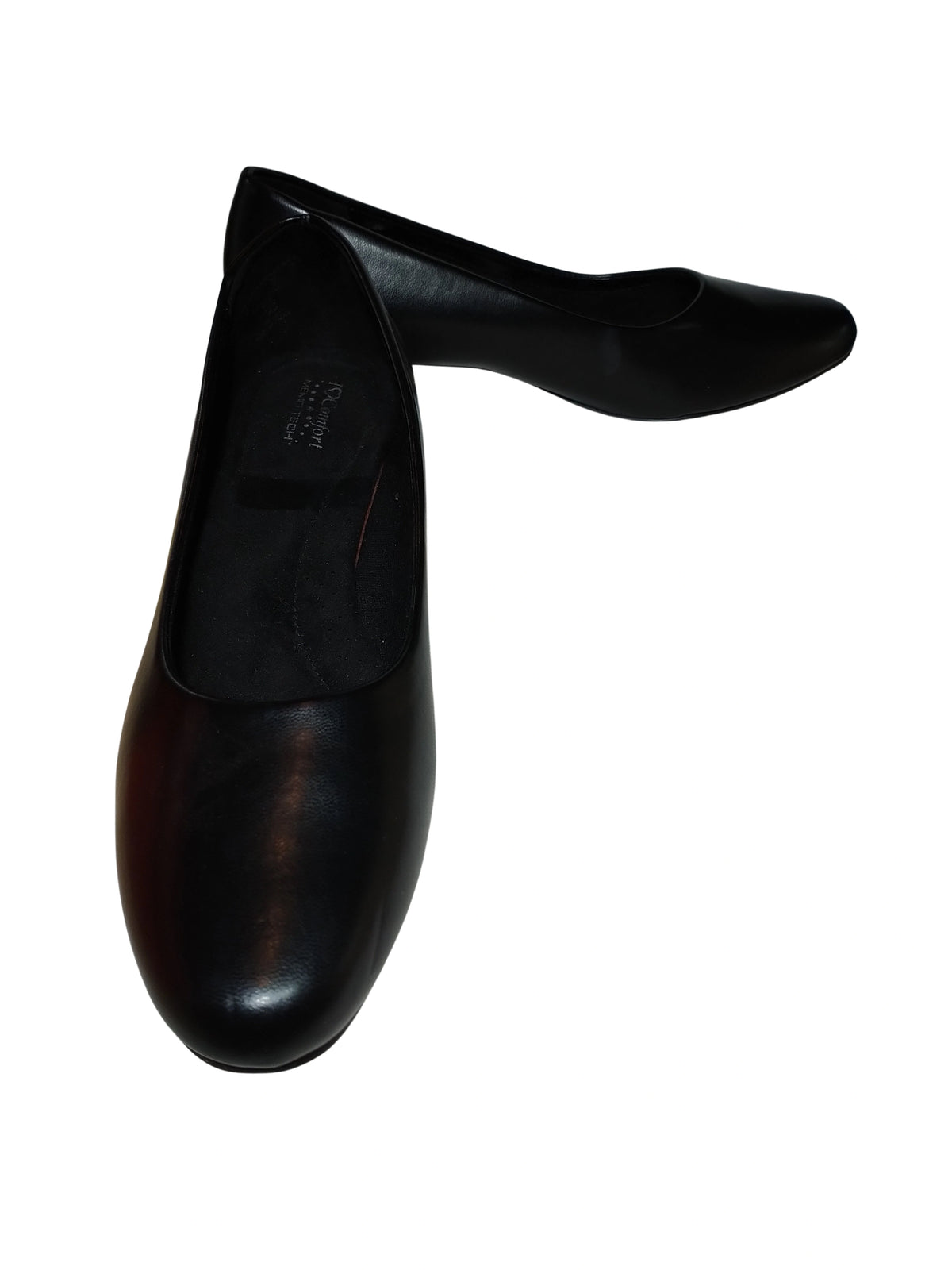 I Heart Comfort Black Loafers – Wide Width Size 9W Classic Shoes for Everyday Comfort