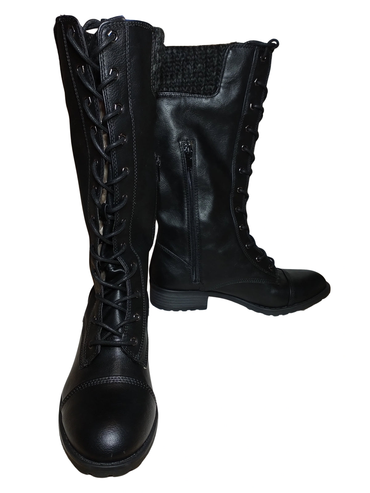 Bongo Black Side Zip Boot - Men's Size 9 | Sleek & Comfortable Leather Boots
