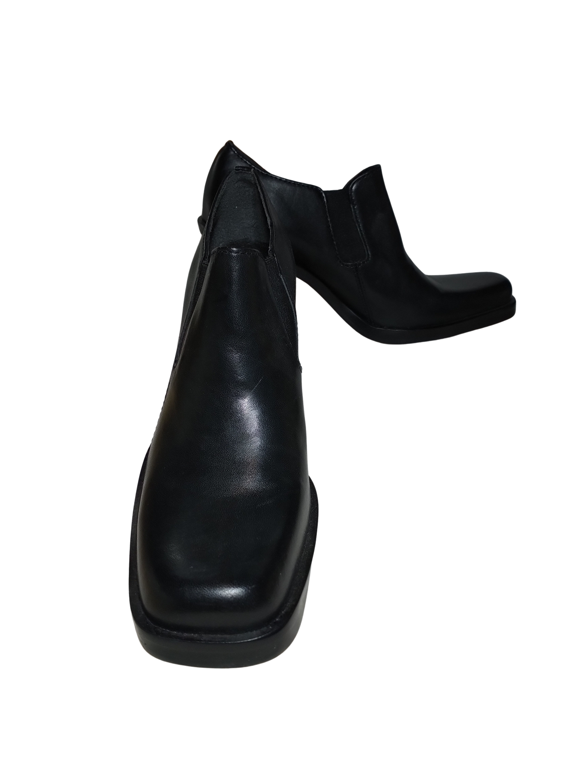 Black MIA Leather Shoes  (some damage)