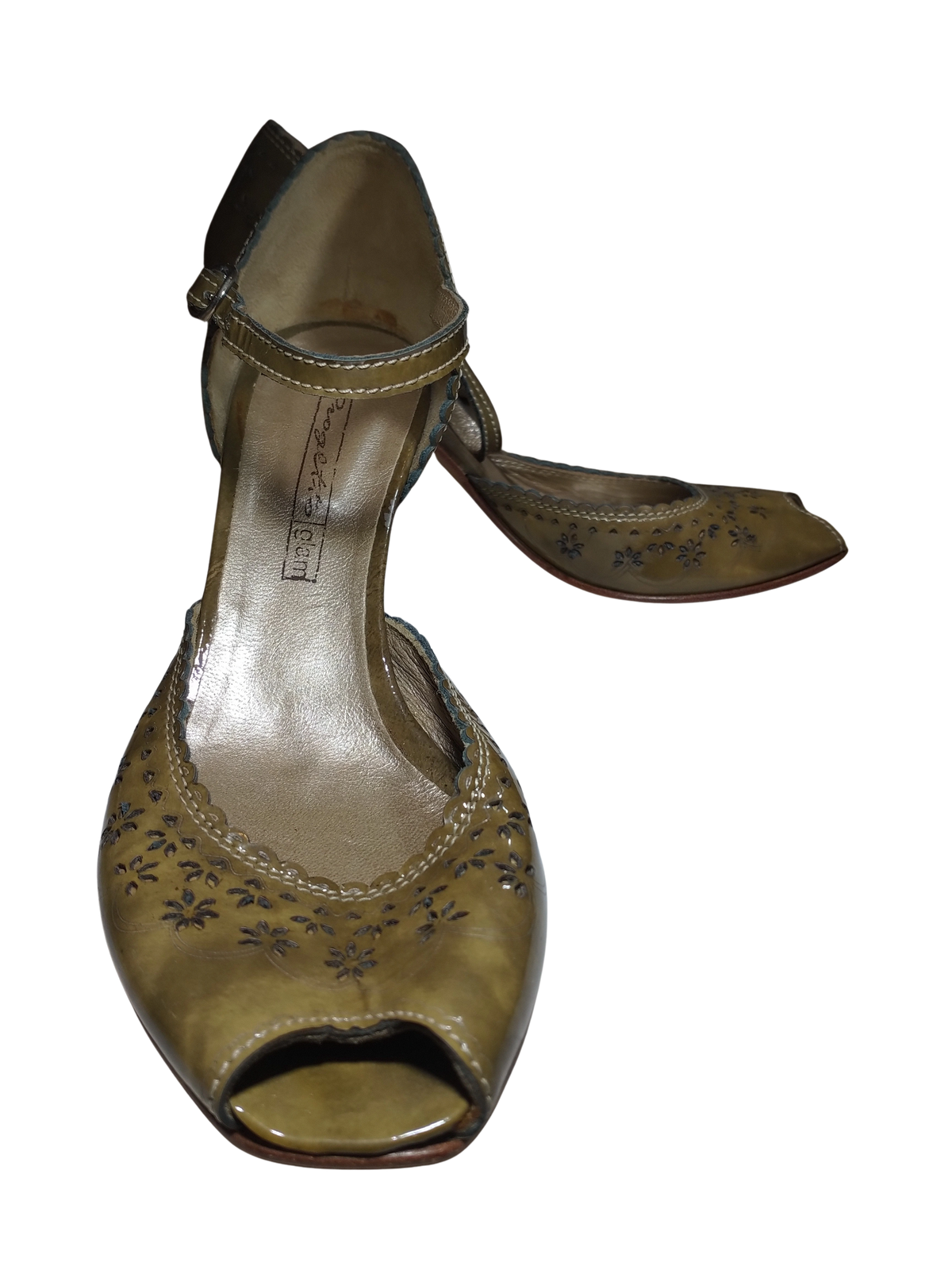 Progetto Glam Golden Brown High Heel Shoe - Size 37 | Elegant & Sophisticated Women's Footwear