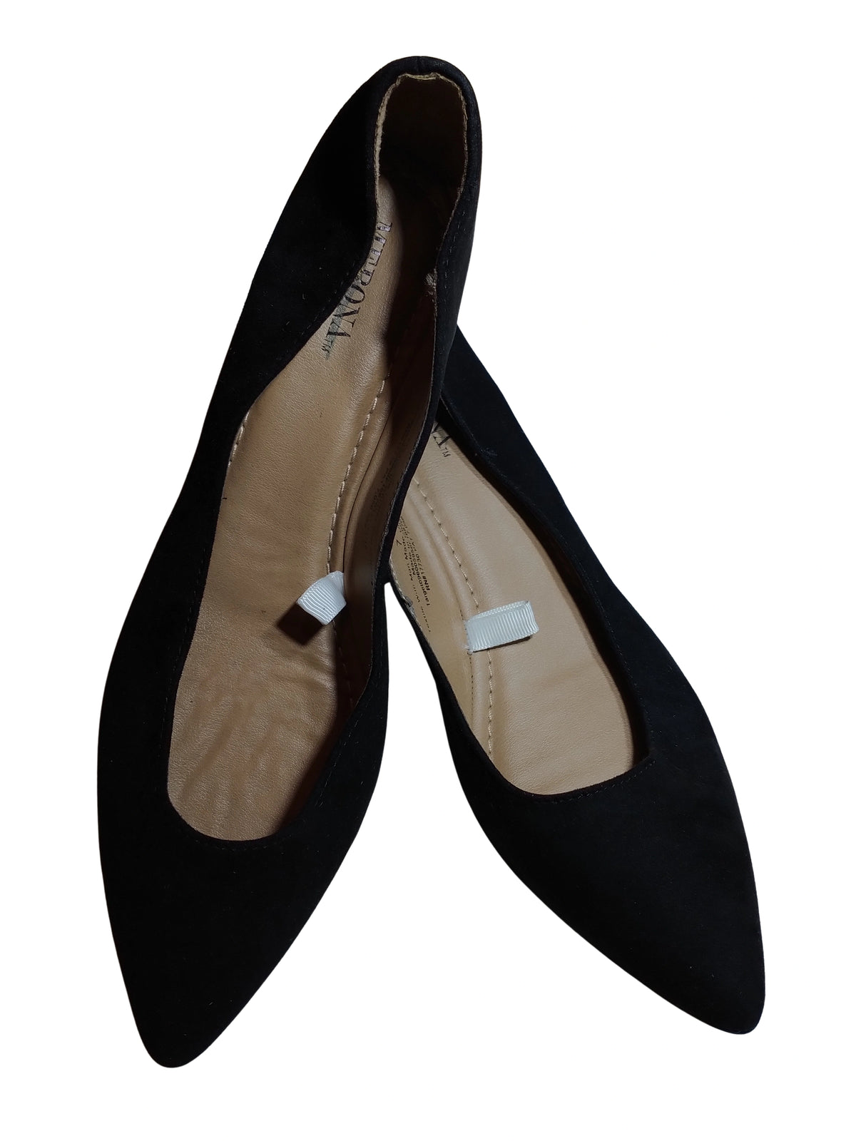 Elegant Black Velvet Flats for Women – Merona | Size 8 | Versatile & Comfortable