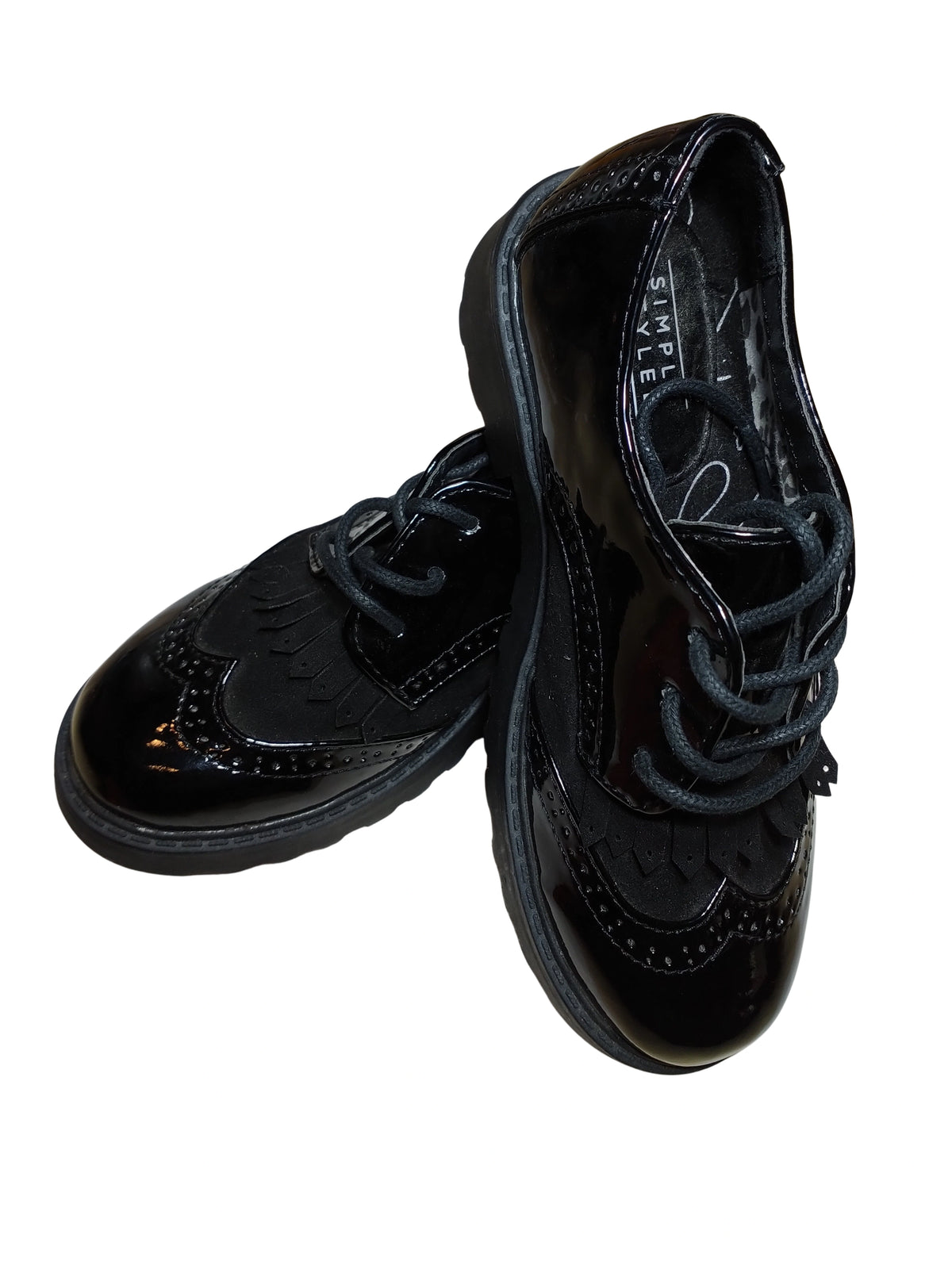 Simply Styled Black Wingtip Shoes | Men’s Size 13 | Classic & Comfortable