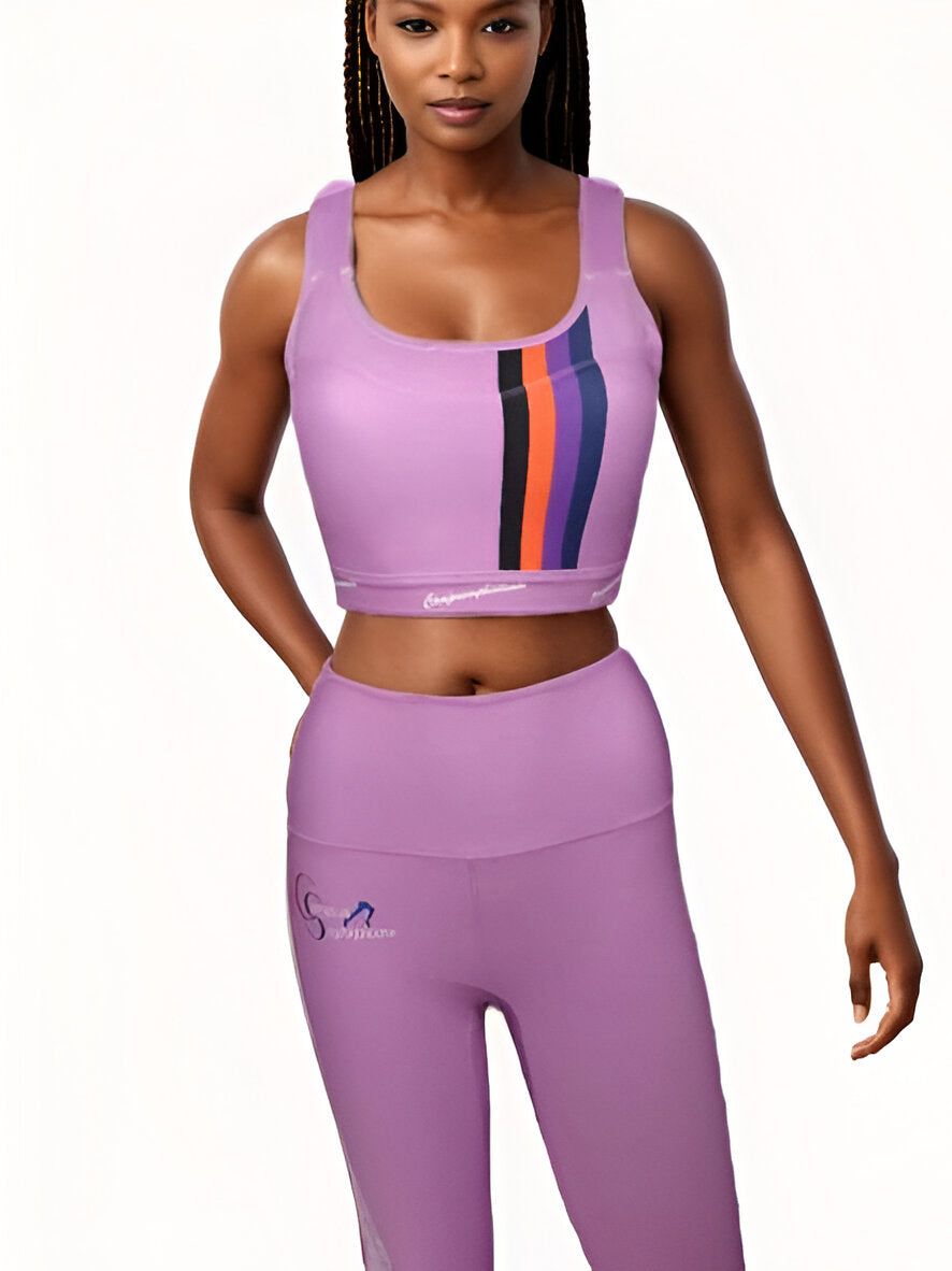 one shoulder sports bra​