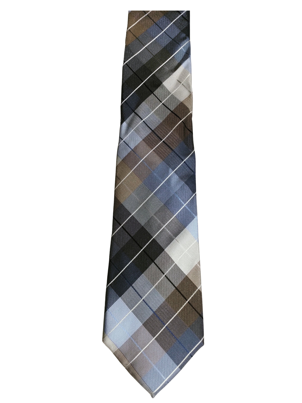 Kenneth Cole Reaction 100% Silk Tie for Men – 3.25" Slim Formal Neckwear Made in China