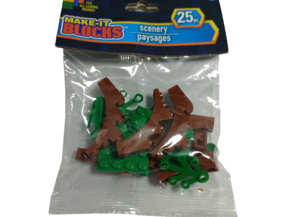 Make it Blocks Building Blocks Scenery (25 piece set)