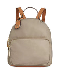 Tommy Hilfiger Julia Small Dome Backpack in Khaki with Gold Hardware