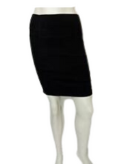 Diva General Black Layered Skirt