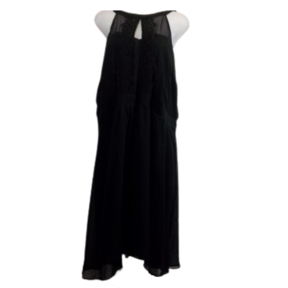 Black City Chic Layered Dress
