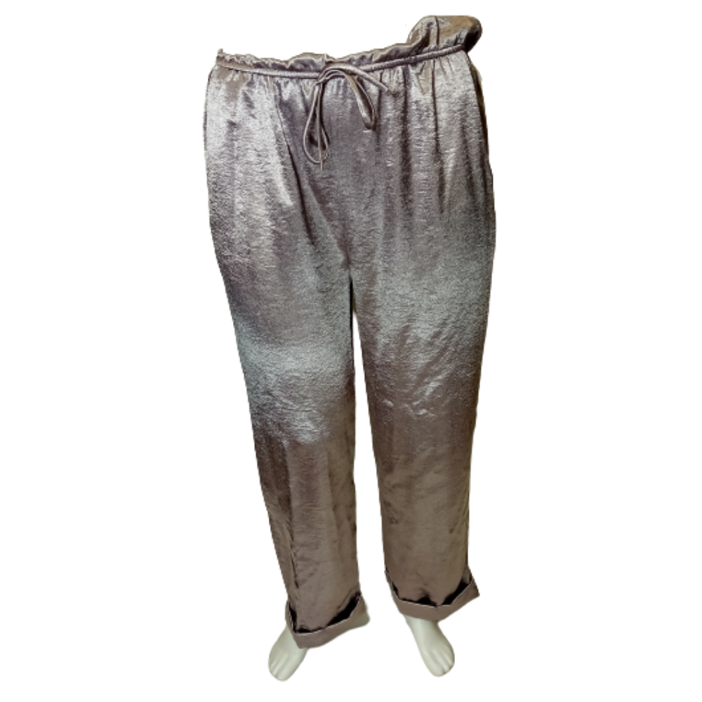 Glitz Lilac Silky Pants