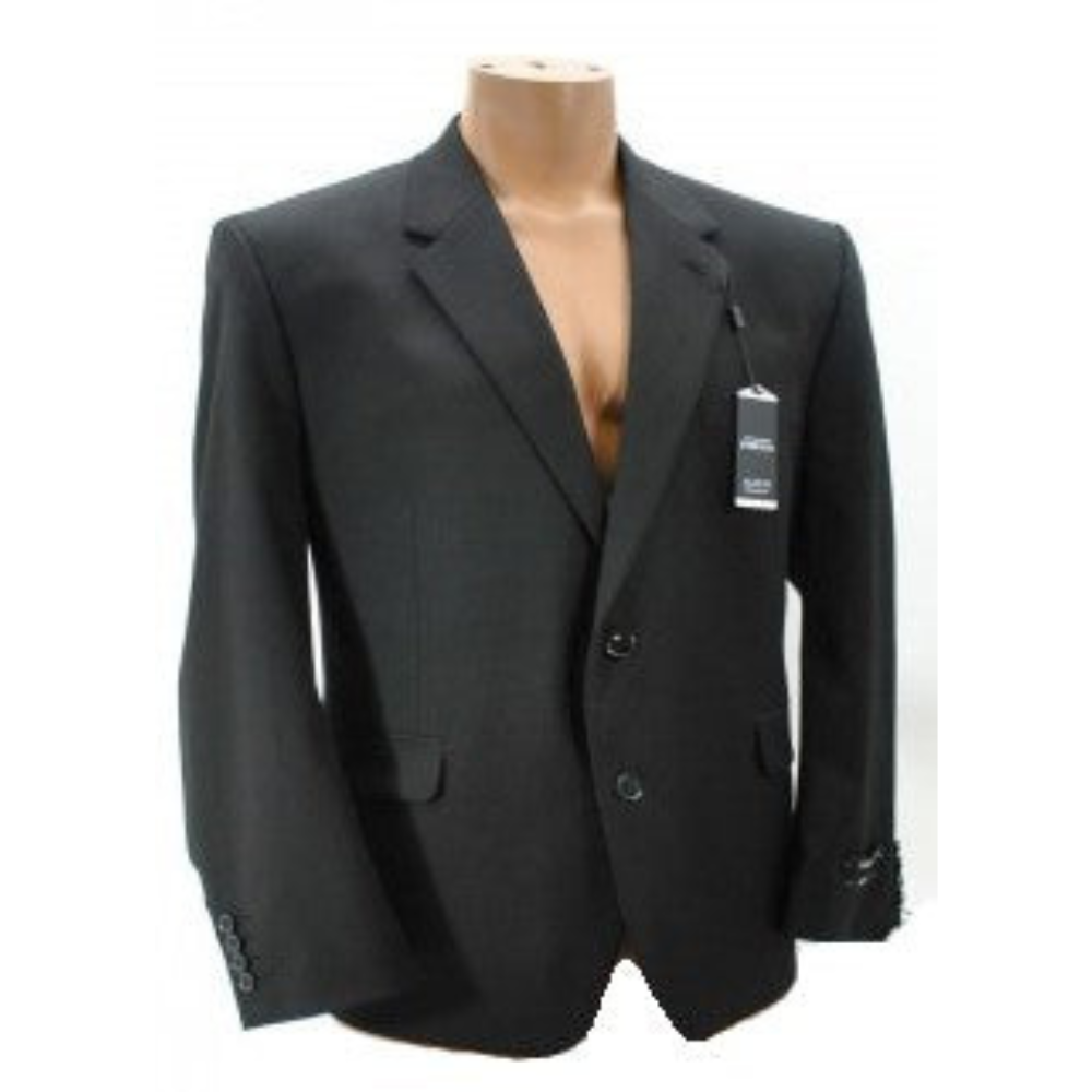 Alfani EMn Black Performance Stretch Regular Fit Jacket 44S