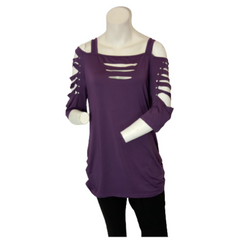 Dressfo purple top 2x