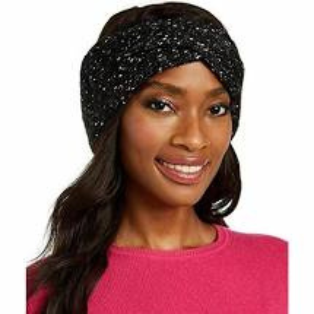 DKNY black headband