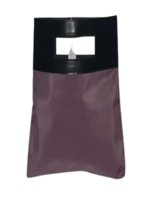 Women Purple & Gray Clutch - Lined