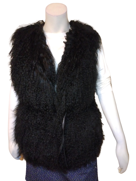 UGGÂ Black Abbey Shearling Vest