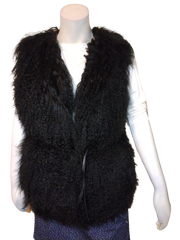 UGGÂ Black Abbey Shearling Vest