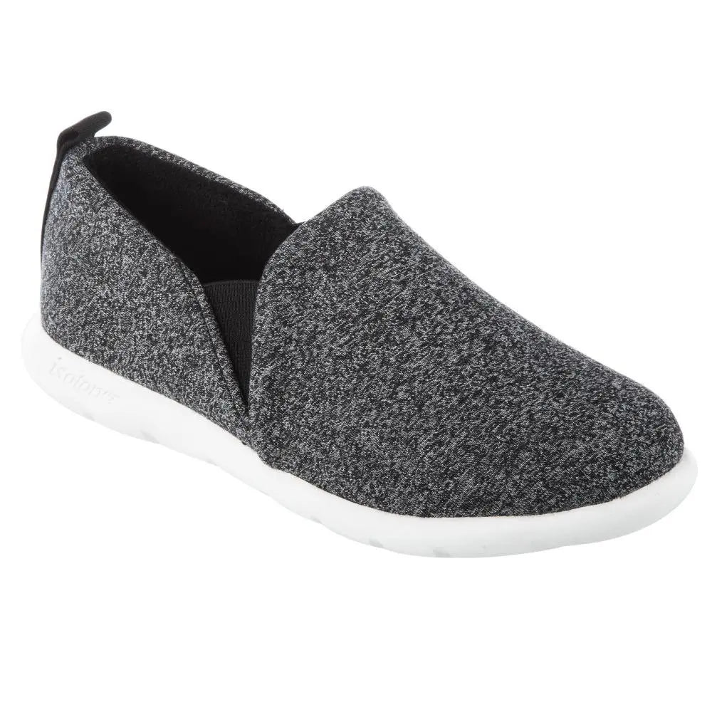 Zenz Women’s Tranquility Slip-On from Isotoner Heat in Black Heather