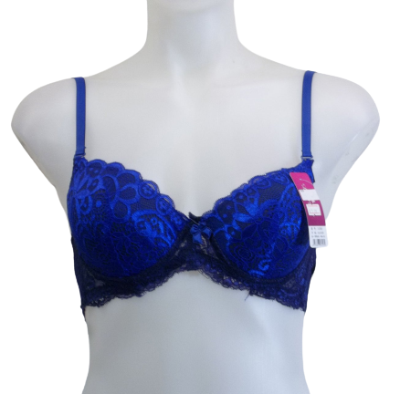 Lingyuli - Blue Lace Bra