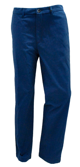 Alfani Timeless Navy AlfaTech Stretch Flat Front Chino 38X32