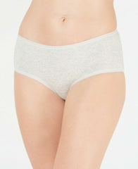 Charter Club Womens Solid-Print Hipster Dove Grey