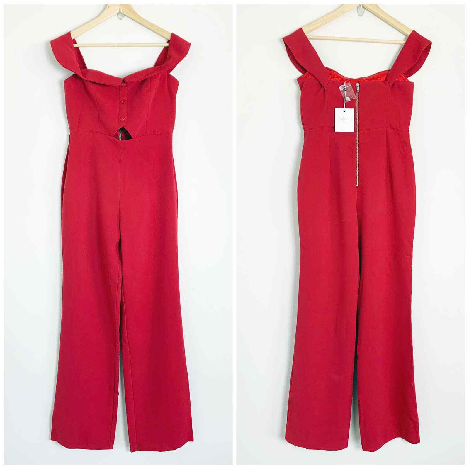 red jumpsuit women