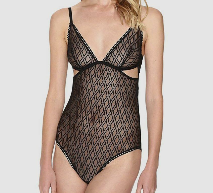 Else Black Baklava Bodysuit