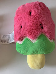 2 Scoops - Watermelon Pop Furry Plush Pillow Children Toy