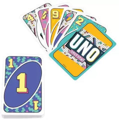 Mattel UNO - Retro Version 90s - Family Card Game